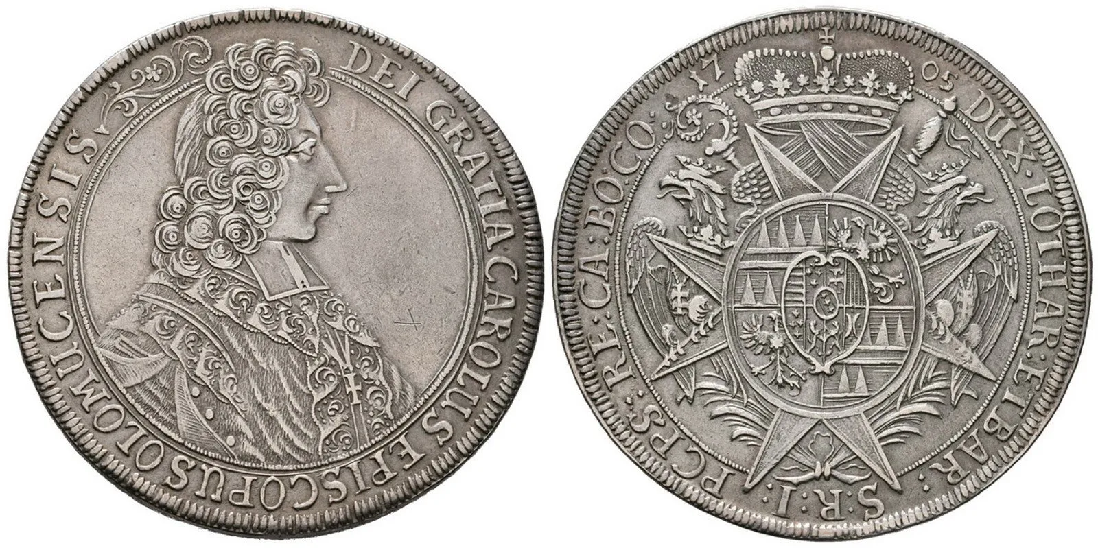 Olomouc - biskupství, Karel III. Lotrinský, 1695 - 1711 — 1