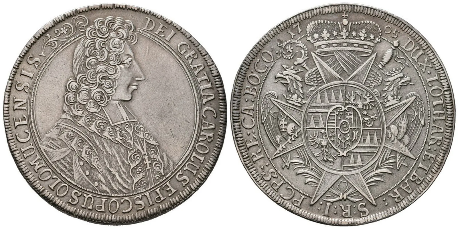 Olomouc - biskupství, Karel III. Lotrinský, 1695 - 1711 — 1