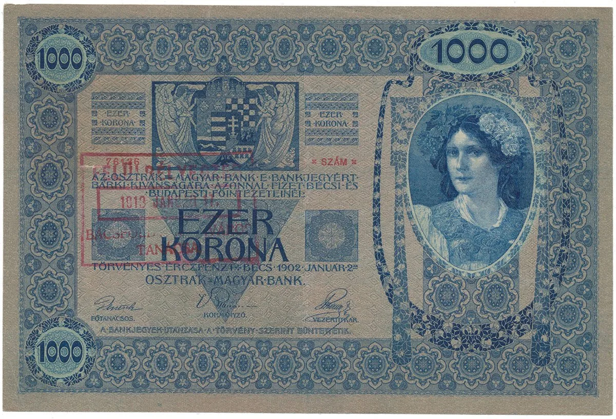 Razítkované R-U bankovky na Balkáně 1919-1921 — 1