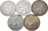 100 Kčs 1948 - 30. výročí ČSR_5 ks — 2