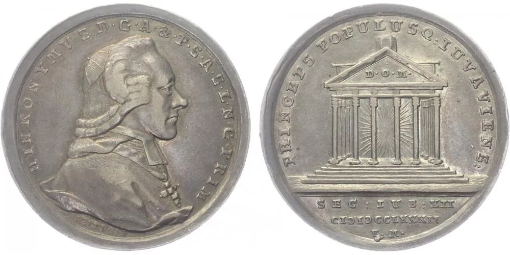 Salzburg - arcibiskupství, Hyeronymus Colloredo, 1772 - 1803 — 1