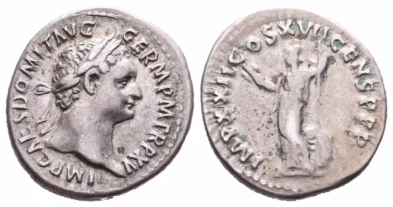 Domitian, denár, Řím, RIC 188