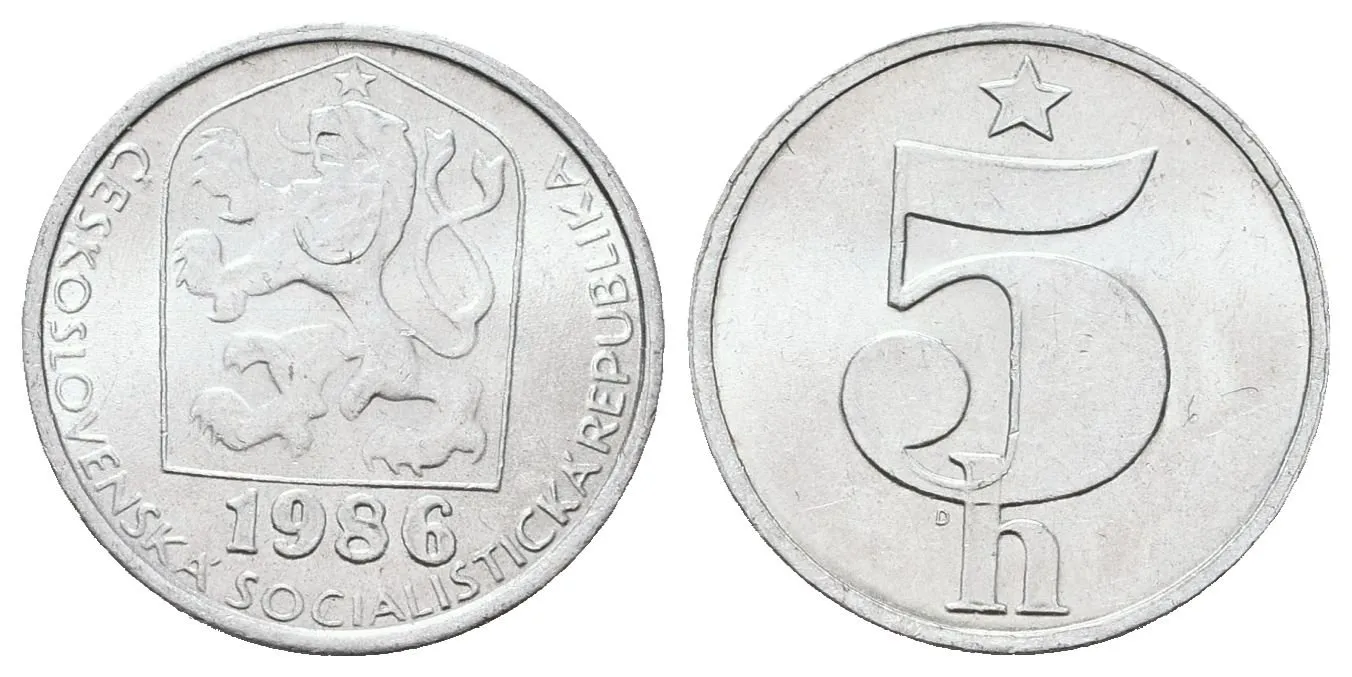 5 Haléř 1986