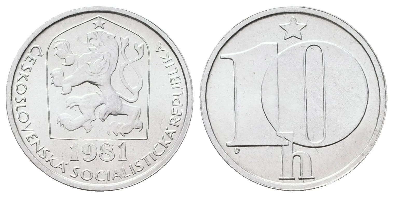 10 Haléř 1981