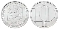10 Haléř 1981