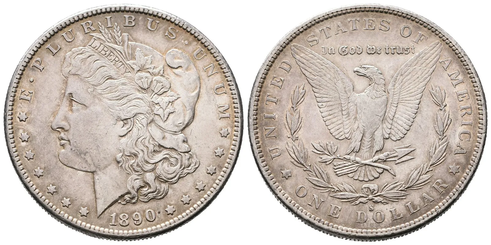 USA, 1 Dollar 1890 S