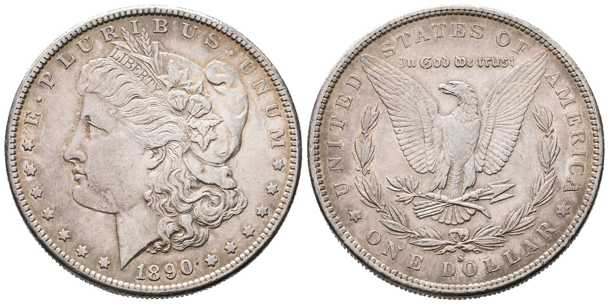 USA, 1 Dollar 1890 S