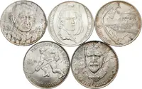 Soubor mincí 100 Kčs 1985 - 10. výročí konference v Helsinkách, Brandl, — 1