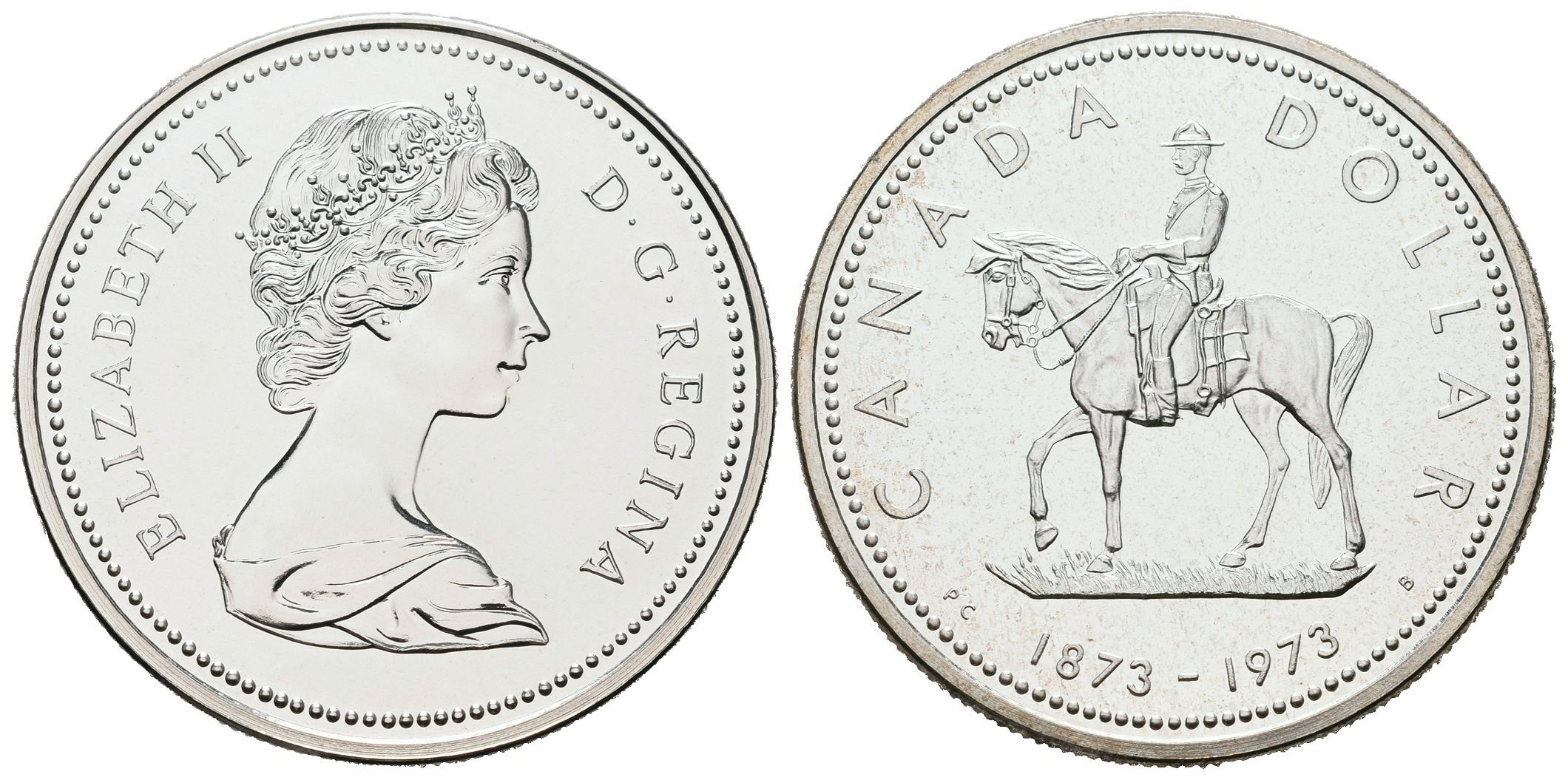 Kanada, Dollar 1973 - Mounted Police