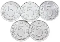 5 Haléř 1972 - fotografie 2