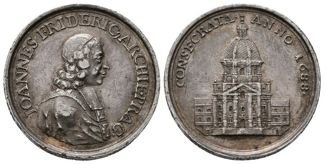 Praha - arcibiskupství, Johann Friedrich Graf von Waldstein, 1688 - 1694 — 1