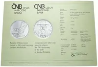 200 Kč 2003 - Jaroslav Vrchlický, PROOF - fotografie 2