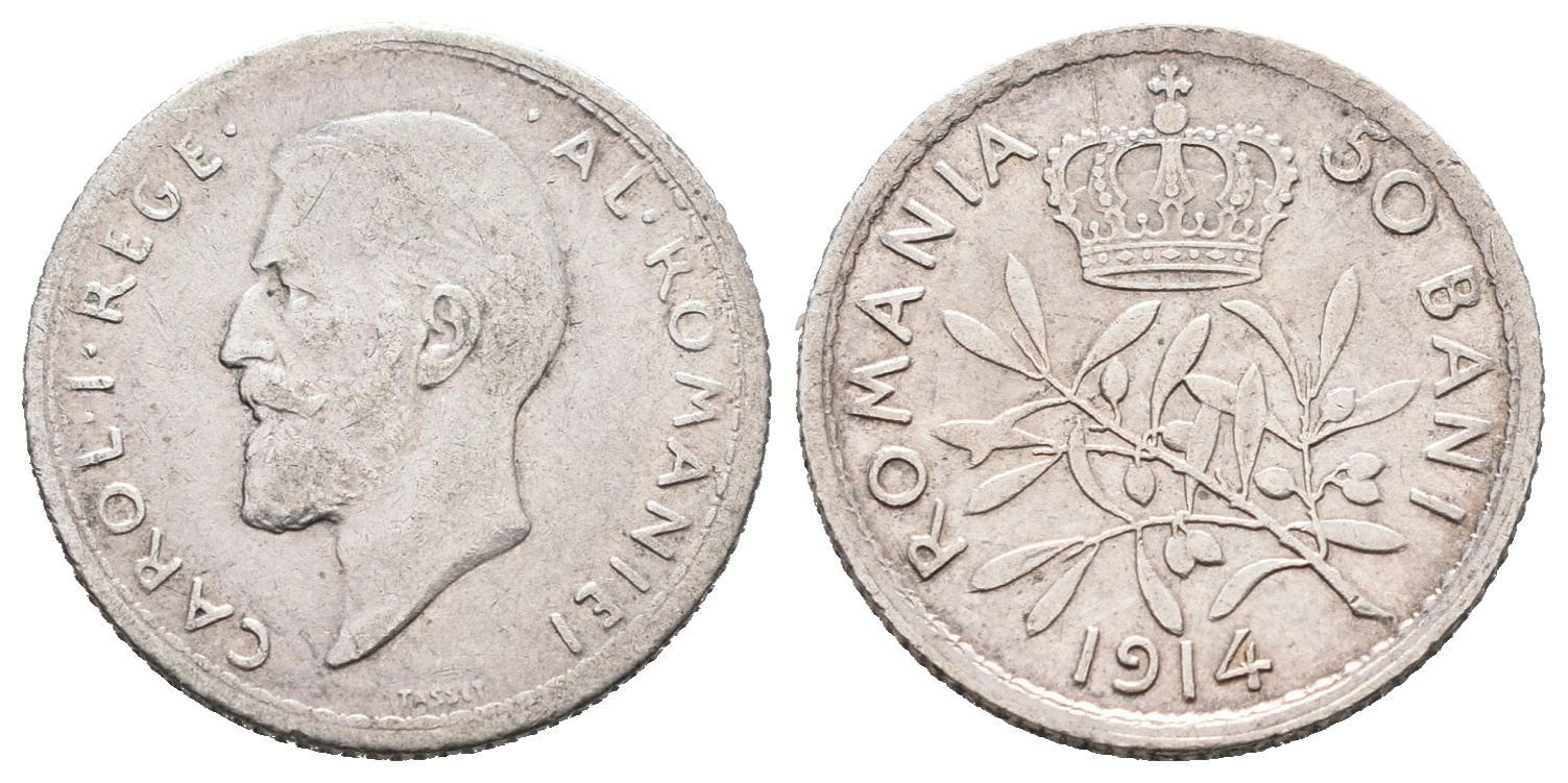Rumunsko, 50 Bani 1914
