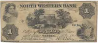 USA - Pensylvánie, 1 Dollar 1861