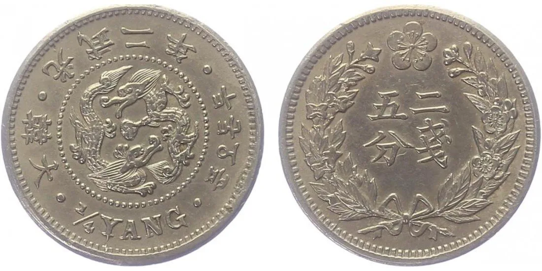 Korea, Yi Hyong (Kojong), 1864 - 1907 — 1