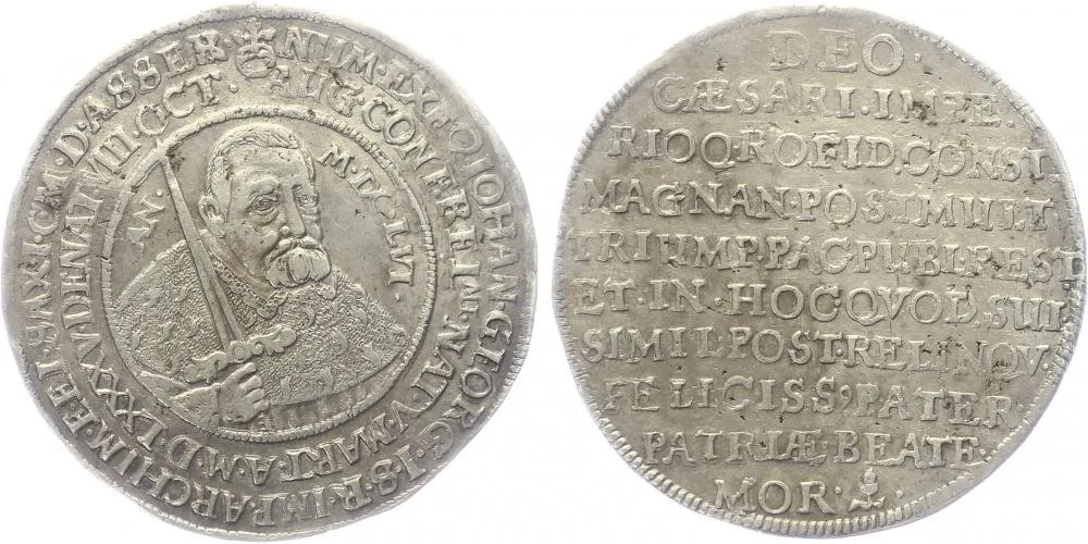 Sasko, Johann Georg I., 1615 - 1656 — 1