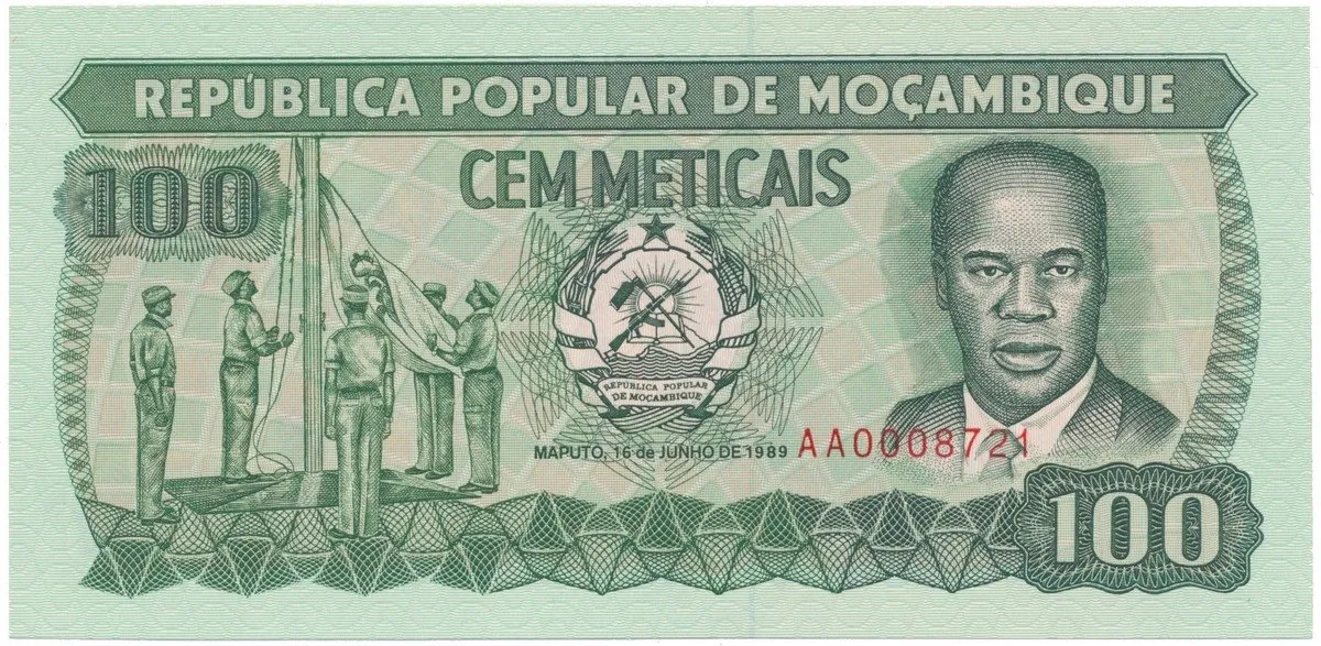 Mosambik, 100 Meticais 1989, P.130b