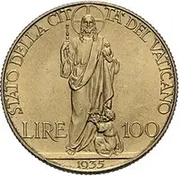 Vatikán, Pius XI., 1922 - 1939 — 2