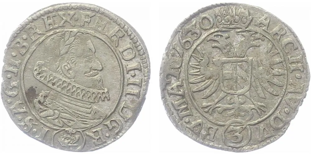 Ferdinand II., 1619 - 1637 (Mince dobrého zrna) — 1