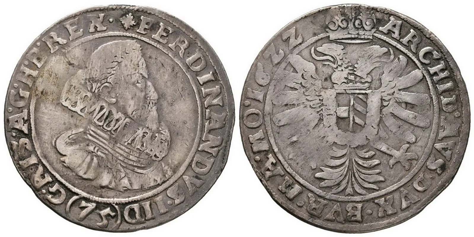 Ferdinand II., 1619 - 1637 (Mince kiprová) — 1
