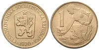 1 Koruna 1970