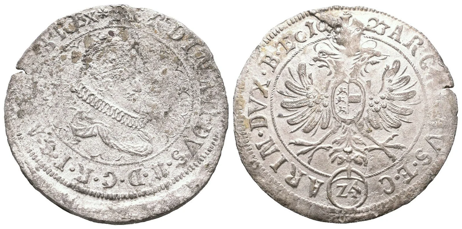 Ferdinand II., 1619 - 1637 (Mince kiprová) — 1
