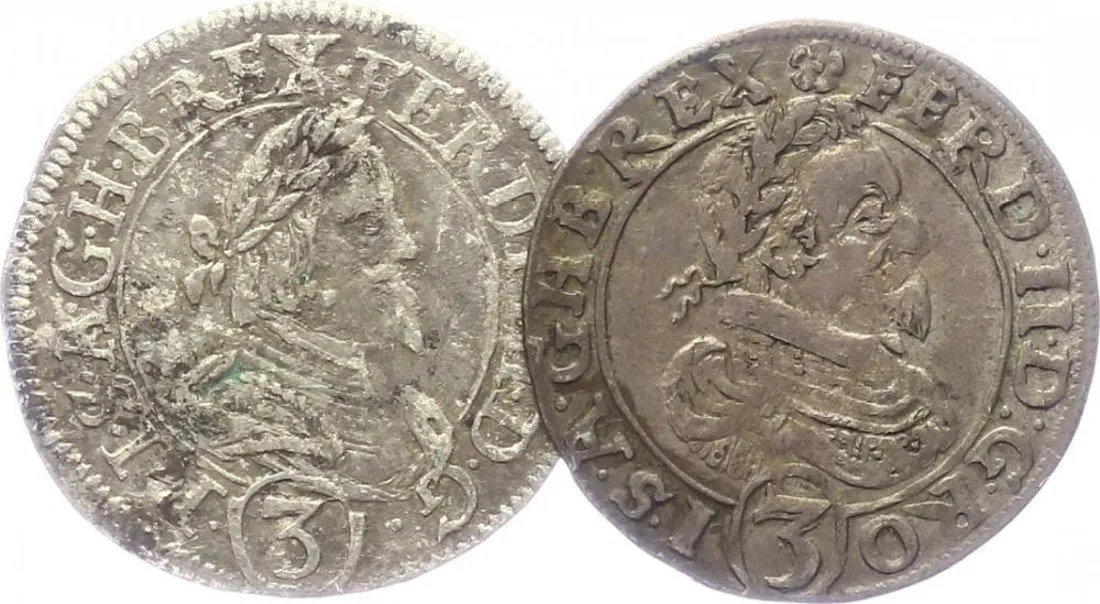 Ferdinand II., 1619 - 1637 (Mince dobrého zrna) — 1