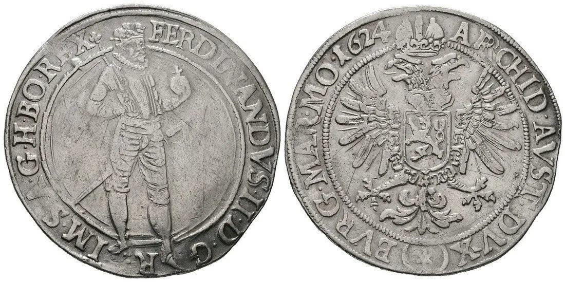 Ferdinand II., 1619 - 1637 (Mince dobrého zrna) — 1