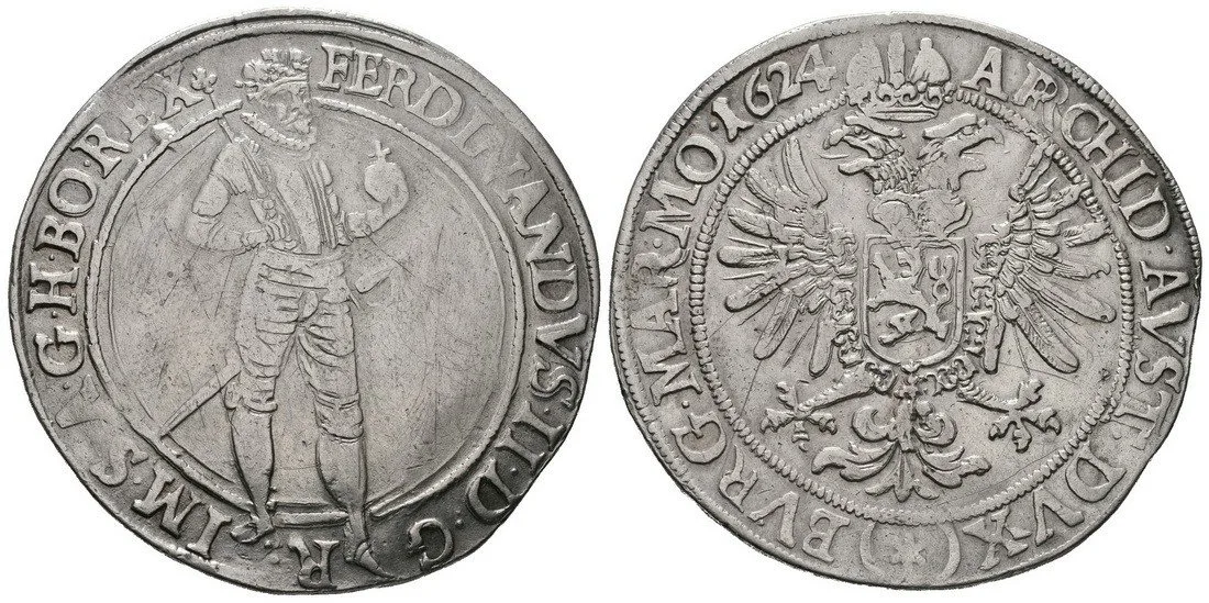 Ferdinand II., 1619 - 1637 (Mince dobrého zrna) — 1