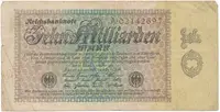 Německo, 10 Milliarden Mark 1923, Ro.113a