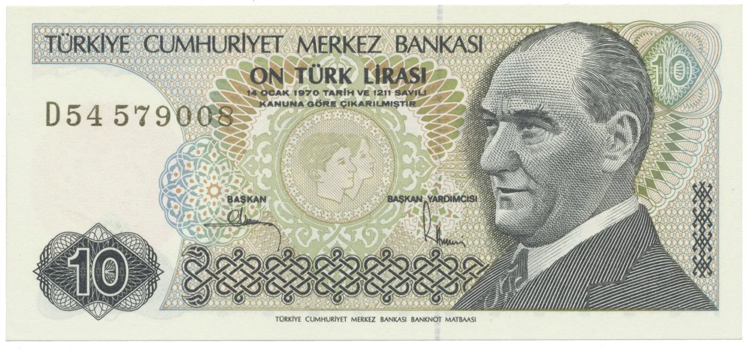 Turecko, 10 Lira (1979), P.193