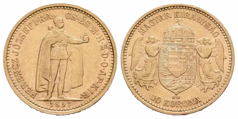 10 Koruna 1897 KB