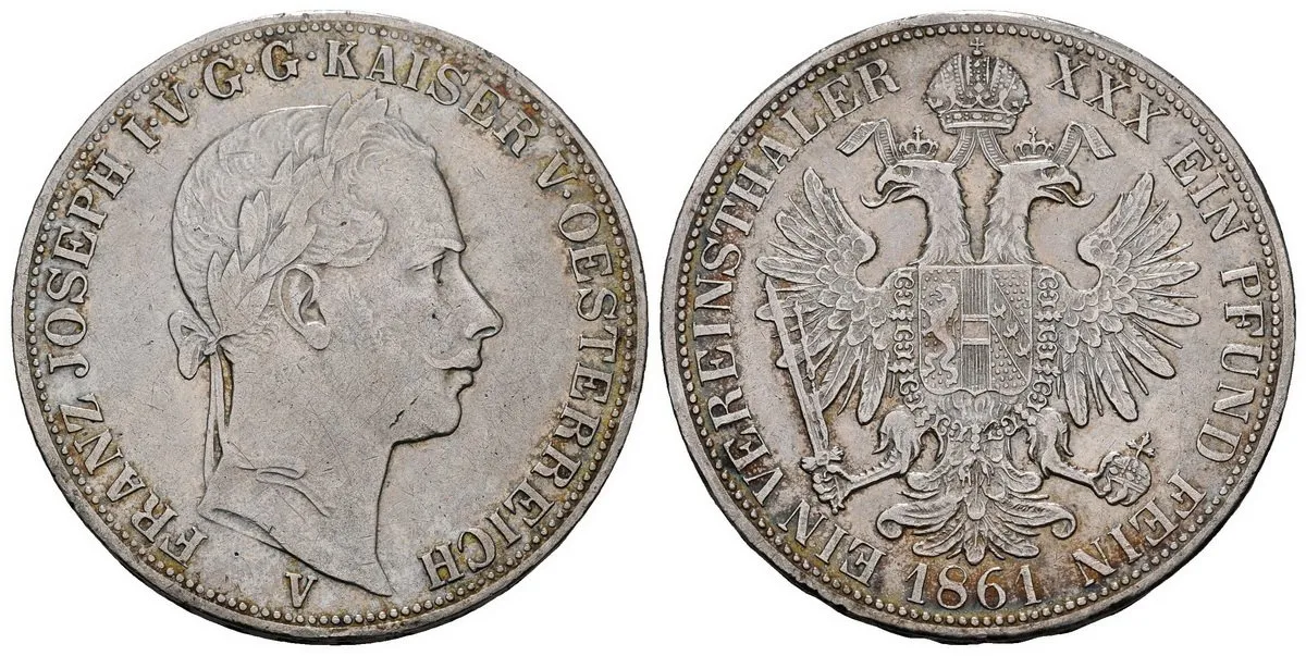Rakouská a spolková měna, 1857 - 1892 — 1