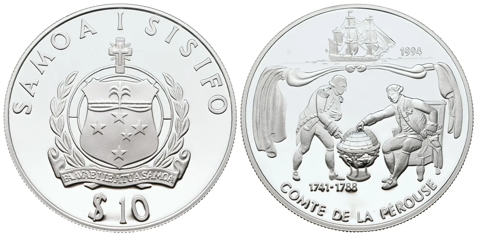 Samoa, 10 Tala 1994, Jean-François de Galaup