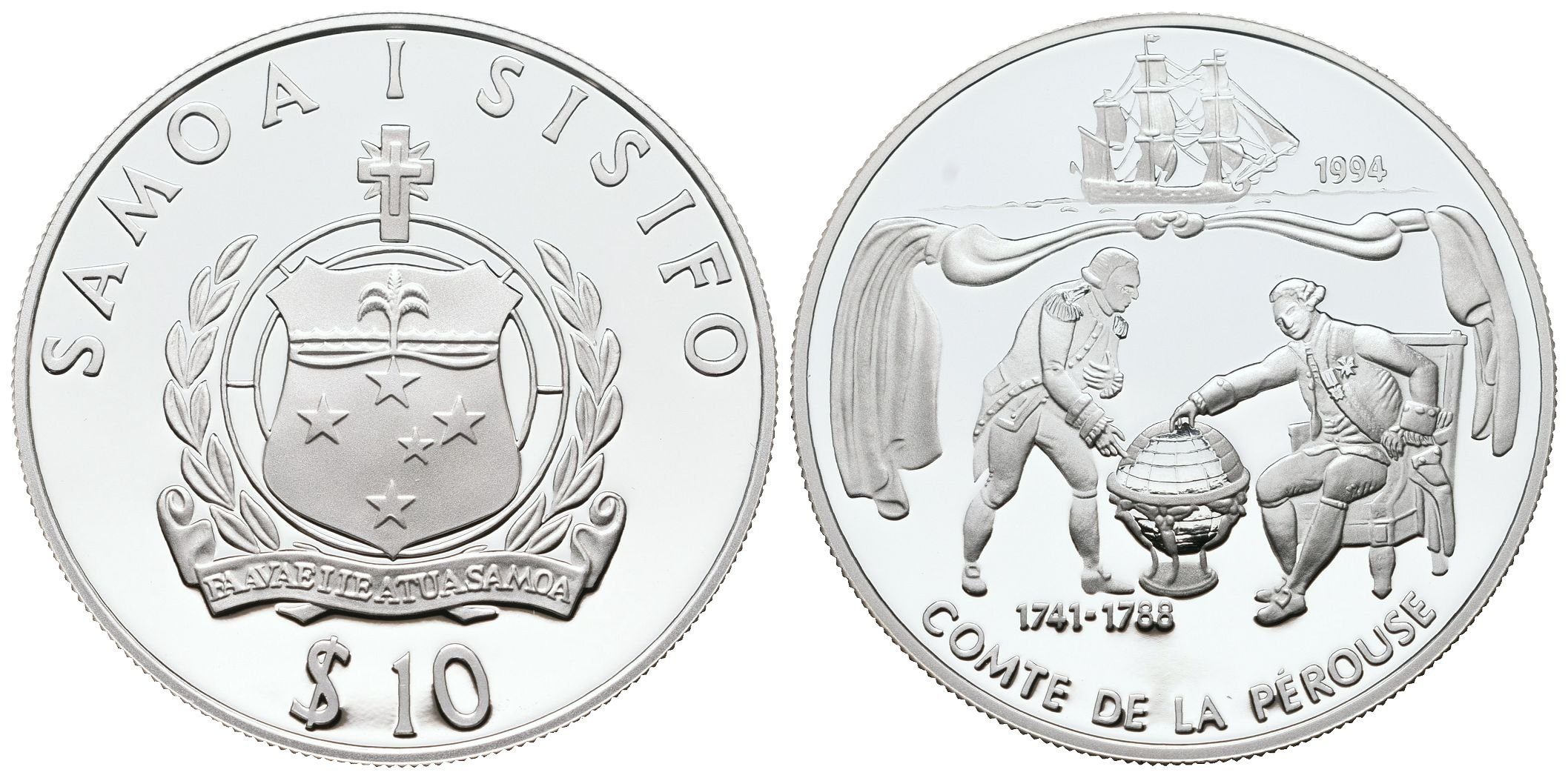 Samoa, 10 Tala 1994, Jean-François de Galaup