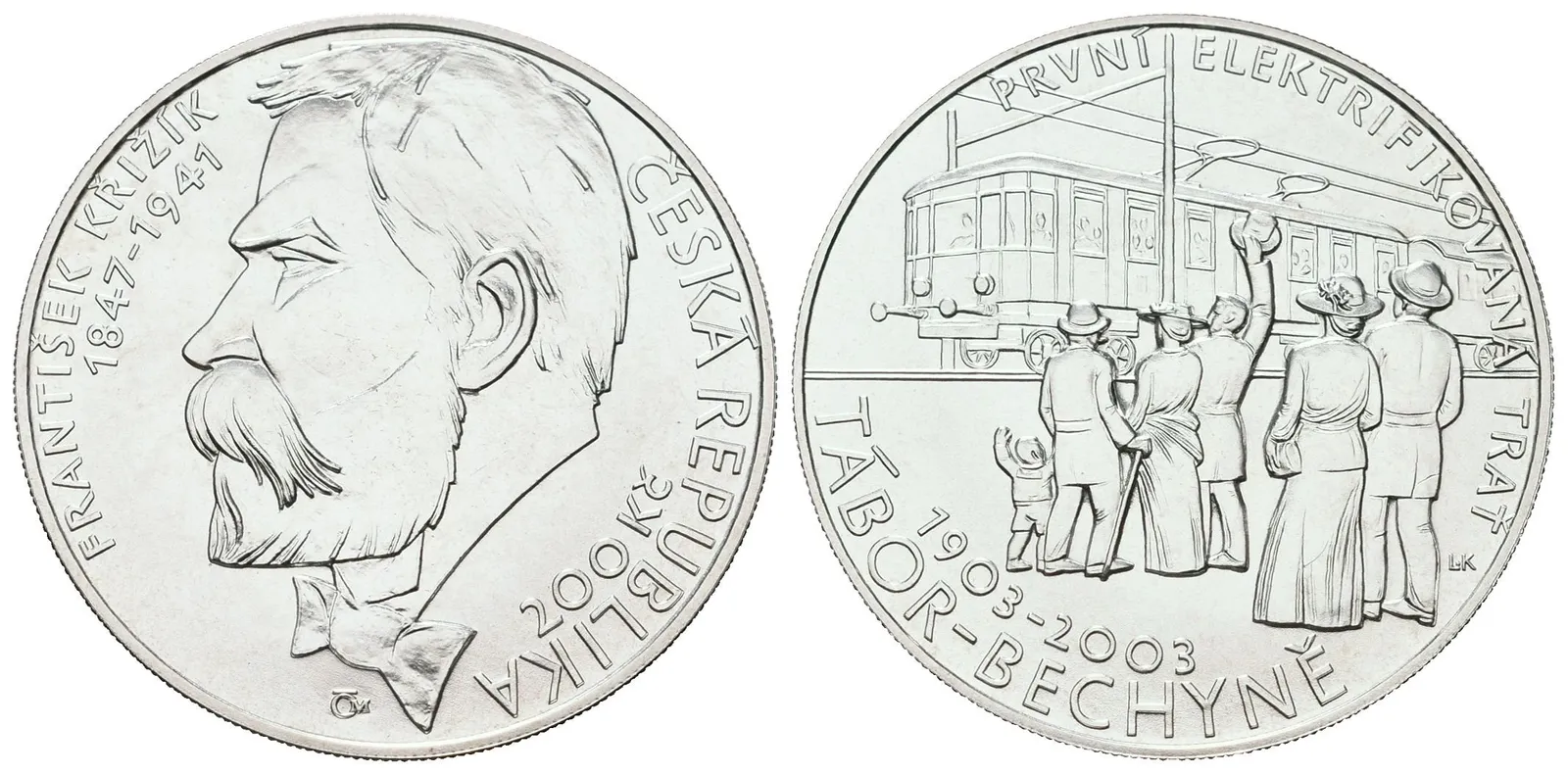 200 Kč 2003 - František Křižík