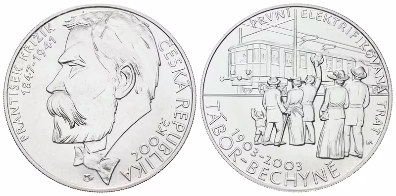 200 Kč 2003 - František Křižík