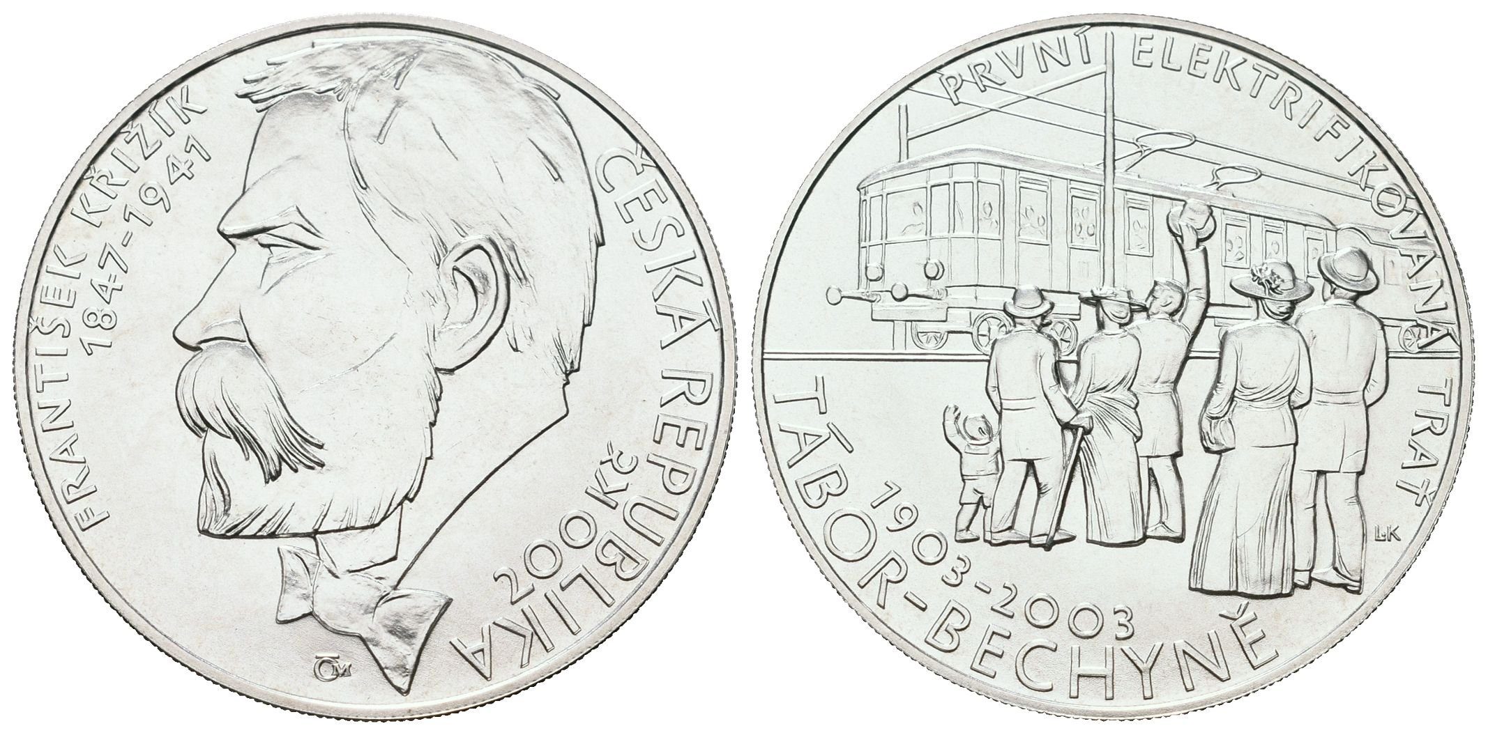 200 Kč 2003 - František Křižík