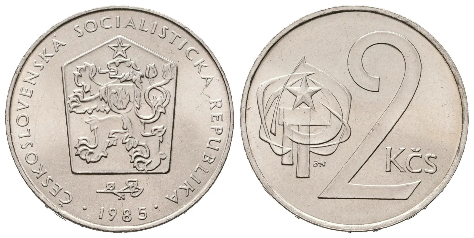 2 Koruna 1985
