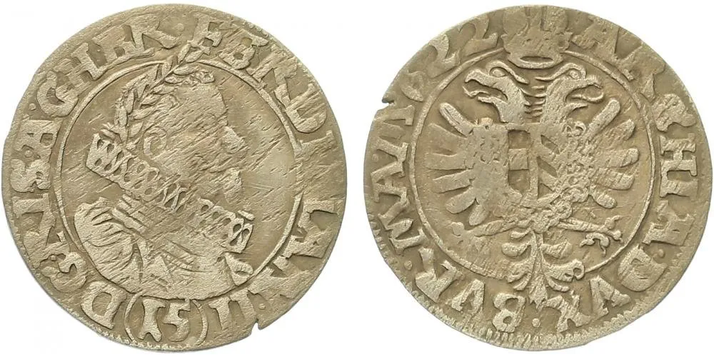 Ferdinand II., 1619 - 1637 (Mince kiprová) — 1