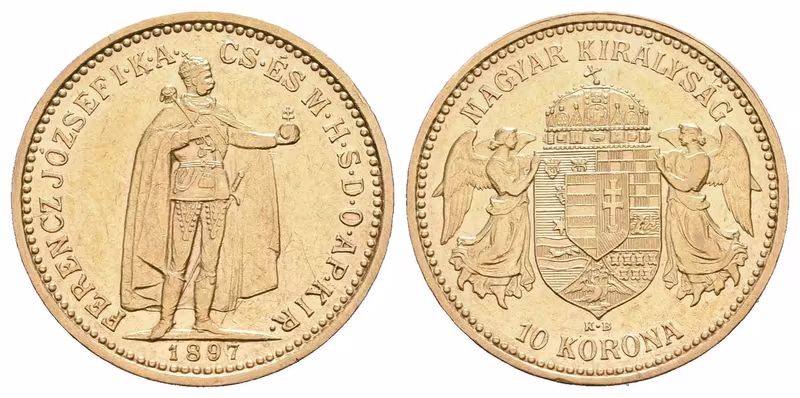 10 Koruna 1897 KB