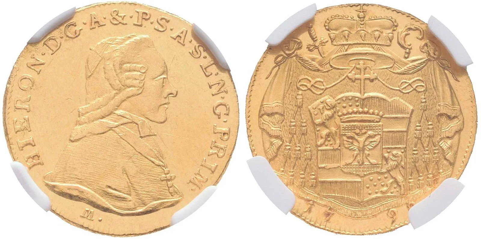 Salzburg - arcibiskupství, Hyeronymus Colloredo, 1772 - 1803 — 1