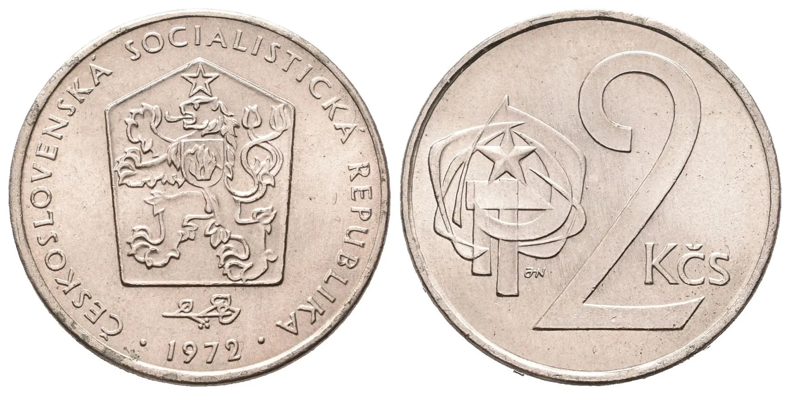 2 Koruna 1972