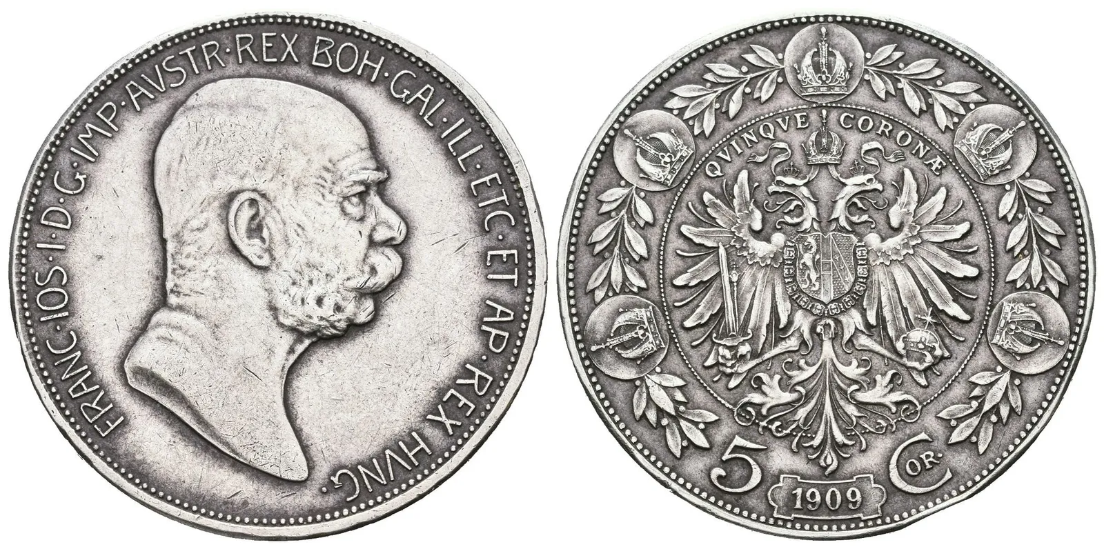 5 Koruna 1909