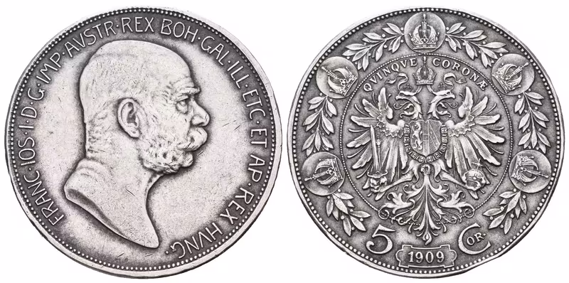 5 Koruna 1909