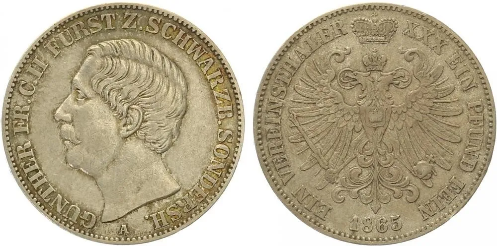 Schwarzburg - Sondershausen, Günther Friedrich Carl II., 1839 - 1880 — 1