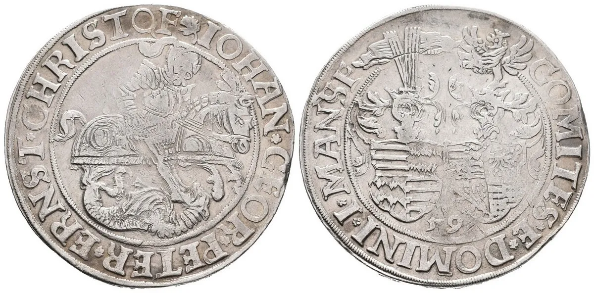 Mansfeld - Eisleben, Johann Georg I., Peter Ernst I. a Christoph II., 1558 - 1569 — 1