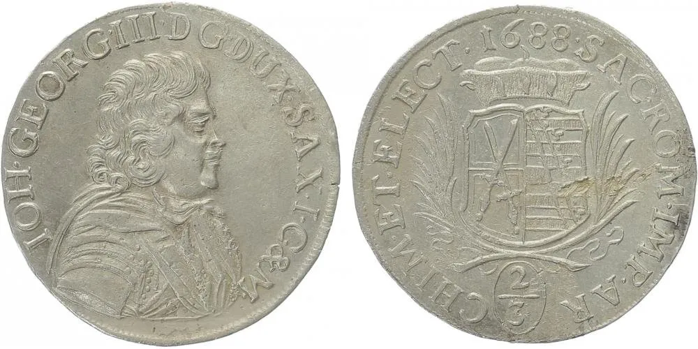 Sasko, Johann Georg III., 1680 - 1691 — 1