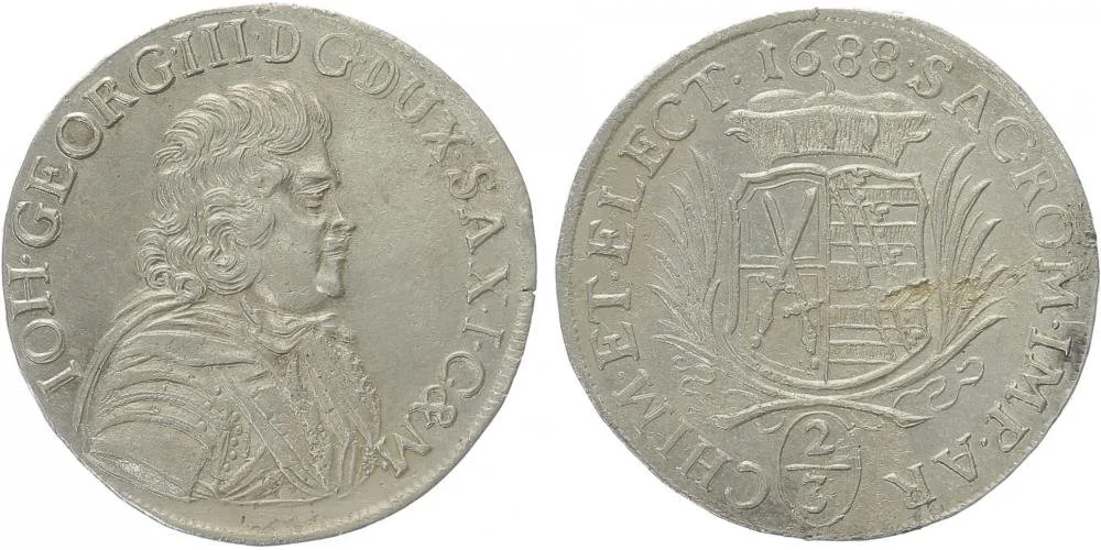 Sasko, Johann Georg III., 1680 - 1691 — 1