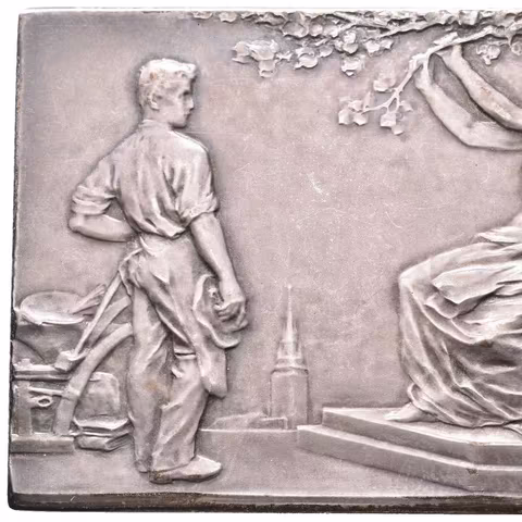 AR Plaketa 1903 (O. Španiel) - Východočeská průmyslová, zemědělská,
